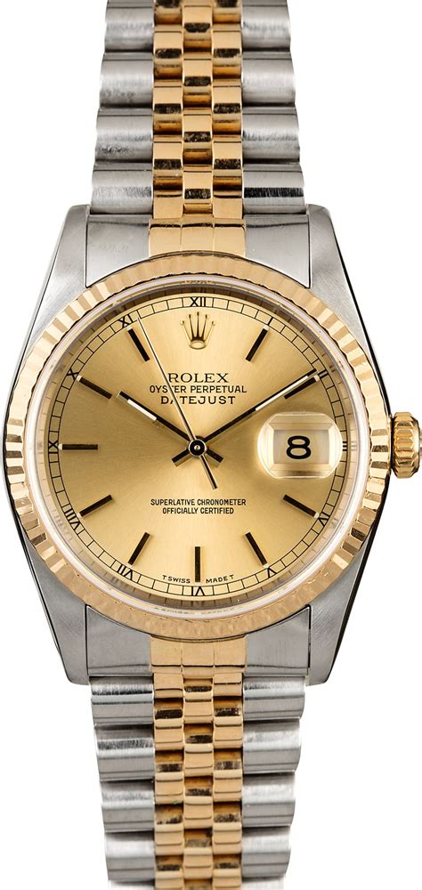 rolex 16334|pre owned Rolex datejust 16233.